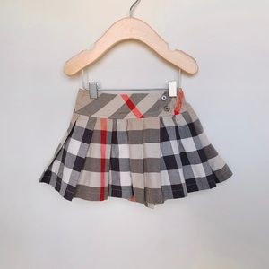 Burberry Plaid Skirt 18m